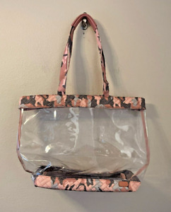 lug Peekaboo Clear Large Tote Bag Excellent Condition Please Read