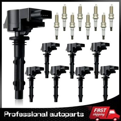 8X OEM Ignition Coil + 8X Spark Plugs for Mercedes-Benz E550 G550 S550 V8 UF535 - Image 1 of 4