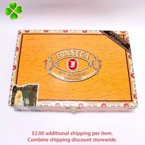 Fonseca Belicosos leere Holz Zigarrenkiste 9,5" x 6,5" x 2" - Bild 1 von 11