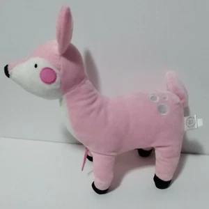 Manhattan Toy Pink Deer Plush Stuffed Animal Zipper - Picture 1 of 5