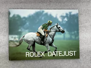 Rolex Datejust Booklet Manual 1986 593.06 USA 6.1986 - Picture 1 of 5
