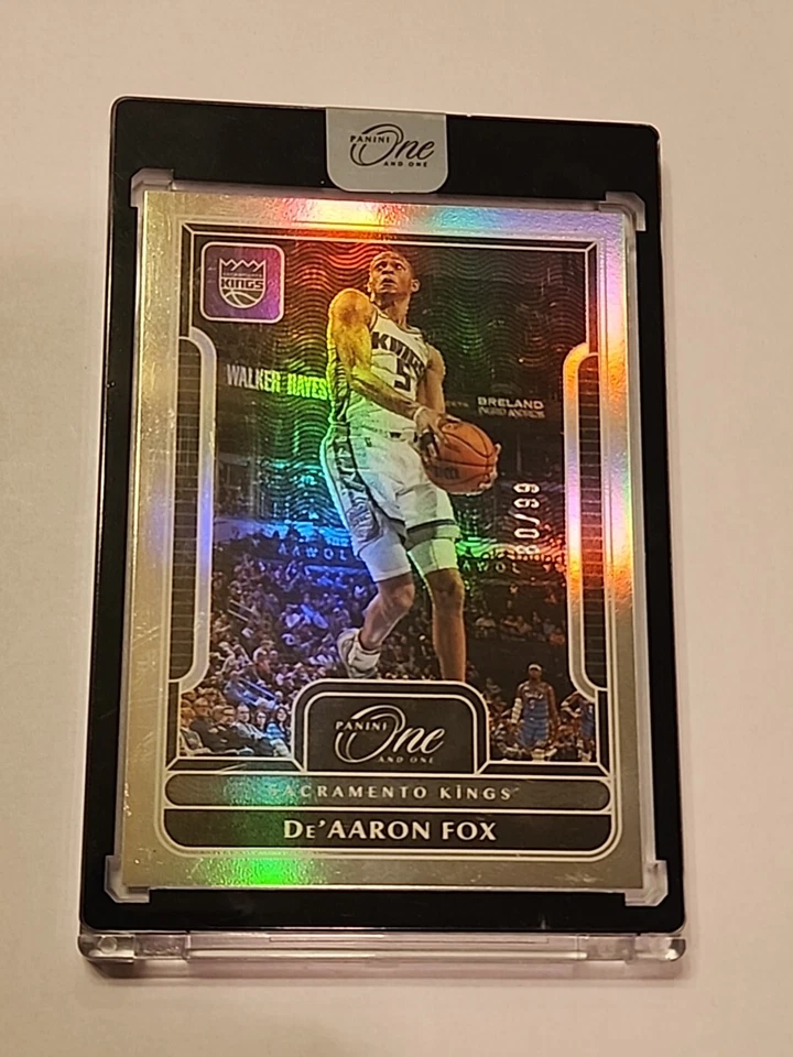 2022-23 Panini One An One Basketball DeAaron Fox /99 Still Sealed  - Image 1 of 2
