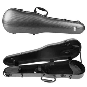 GEWA Pure Polycarbonate Shaped 1.8 Violin Case Grey - Picture 1 of 5