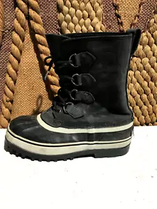 Botas de Invierno Miuralaska Negras Para Hombre Talla 8 Calcetín Interior 55% Lana Hechas en Corea - Imagen 1 de 5