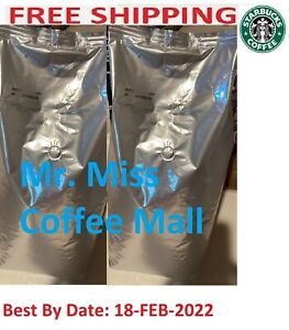 STARBUCKS Casi Cielo Whole Bean Coffee 10 lb Medium Roast Bag Best By 18FEB2022