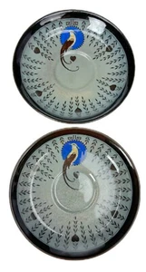 2 Chipped Cracked Royal Doulton Titanian Bird of Paradise Saucer Art Deco AS IS - Picture 1 of 6