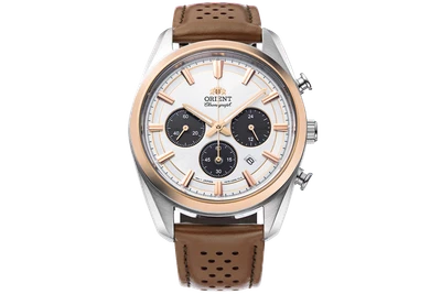 Orient Solar Quartz Chronograph RA-TX0306S10B RA-TX0306S - Image 1 of 4