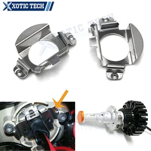 H7 LED Headlight Bulb Holders Adapter Retainer Clip for Mercedes C300 VW Tiguan - Picture 1 of 7