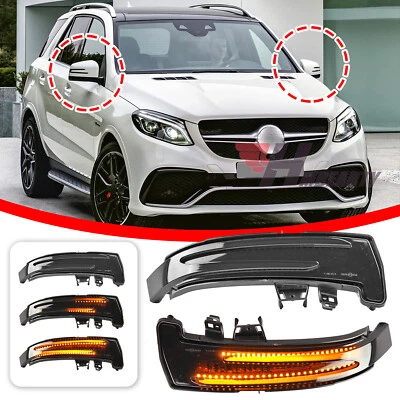 PER MERCEDES BENZ CLASSE A W176 2013-17 COPPIA FRECCE LATERALI PROGRESSIVE A LED - Immagine 1 di 4