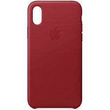 Apple Leather Case for iPhone X - PRODUCT(RED)