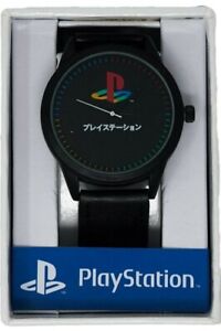 Sony PlayStation Watch Gamers Japanese Kanji Rare Gift TIN Case Black PS4 PS5