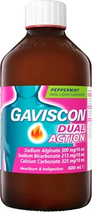 Dual Action Liquid Heartburn and Indigestion Relief, 600Ml - Picture 1 of 10