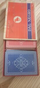 Poker Playing cards - DAL NEGRO - Vintage Italy.  2 decks