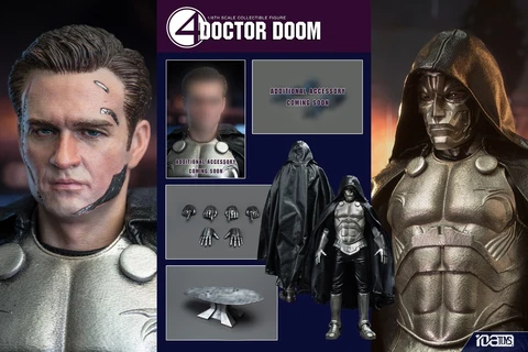 Preorder 108toys 108006 1/6 Fantastic Four Doctor Doom Male Action Figure Model Cover