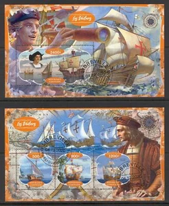 SVVGTA C98 limited 2019-2020 Sailing Ships Chr Columbus 2 sheets - Picture 1 of 1