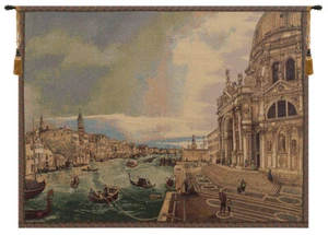 La Salute Italian Tapestry | Jacquard Woven Wall Art Hanging Décor - Picture 1 of 5
