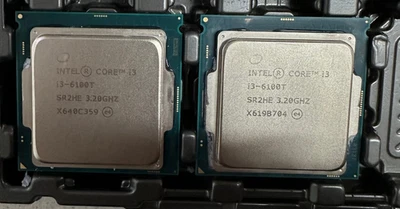 Intel Core i3-6100T CPU @ 3.20GHz (Lot of 2) - Image 1 of 3