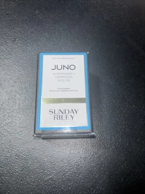 Aceite facial Sunday Riley Juno antioxidante + superalimento 15 ml. CAJA ABIERTA NUEVA Foto 1 de 4