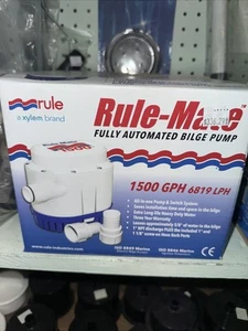 Bomba de sentina automatizada Rule RM1500A - Imagen 1 de 2