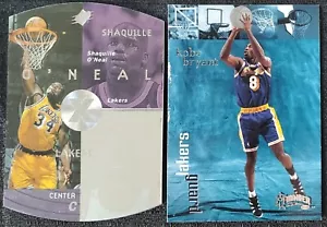 2x 1998-99 Kobe Bryant Shaquille O'Neal Los Angeles Lakers Cards #108 22 - Picture 1 of 2