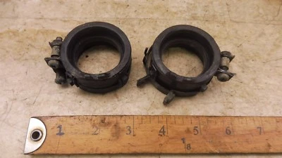 Honda Goldwing GL1500 1989 H352-8> Juego de botas de admisión de motor carburador par Foto 1 de 4