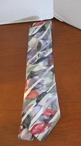 WINDRIDGE~ CORBATA PARA HOMBRE PÚRPURA, PLATEADA, MALVA, GRIS - Imagen 1 de 2