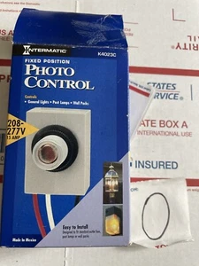 Intermatic K4023C Fixed Position Photo Eye 208-277V - Picture 1 of 3