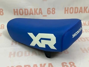 Honda XR80 1984 nuevo panel completo de asientos de motocicleta (azul). Fit Honda XR80 1979-83. - Imagen 1 de 14