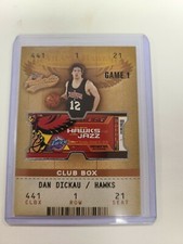 2002-03 FLEER AUTHENTIX ROOKIE CLUB BOX PARALLEL DAN DICKAU 066/100