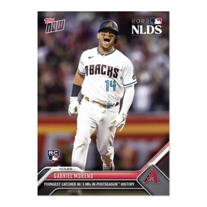 2023 Topps NOW 997 Gabriel Moreno Youngest Catcher with 3HR in PS-Free Shipping! - Picture 1 of 2