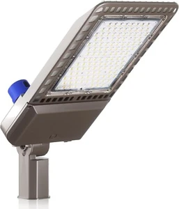 YXL 300W LED Shoebox Light w/ Photocell 5000K IP65 Waterproof Street Area Lighti - Picture 1 of 11