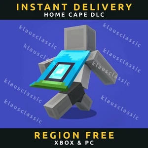Minecraft Home Cape | Global Key Code | MC | Java & Bedrock Edition | PC Xbox - Bild 1 von 2