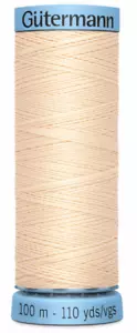 Gutermann SilkThread 100m 110 yd - 5 ivory - for hand machine sewing - Picture 1 of 1