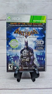 Batman Arkham Asylum GOTY (Microsoft Xbox 360) Completo En Caja - Probado - Imagen 1 de 3