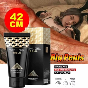 Crema Alargadora Natural Masculina Crecimiento Grande y Grueso Mejora Más Rápida Fuerte 50 ml - Imagen 1 de 9