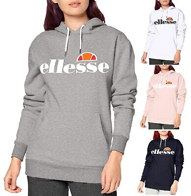 Ellesse Womens Torices Hooded Retro Logo Sports Sweatshirt Ladies Sweat Top • 48.16€