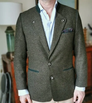 HUBERTUS INNSBRUCK FROM STEINBOCK  VESTE TRADITIONNELLE AUTRICHIENNE  (48) - Photo 1/4