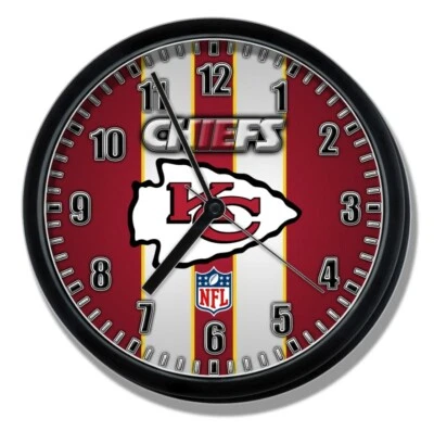 Kansas City Chiefs football Clock New