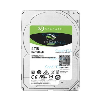 Seagate Barracuda ST4000LM024 4TB 2.5" SATA Internal Hard Drive 15mm HDD - Image 1 of 4