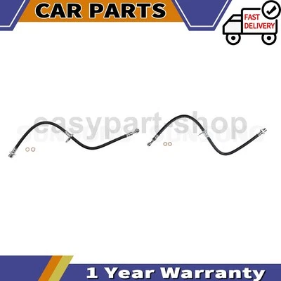 2 mangueiras de linha de freio traseiro Sunsong compatíveis com 2007 2008 2009 2010 2011 2012 2013 Acura RDX - Imagem 1 de 4