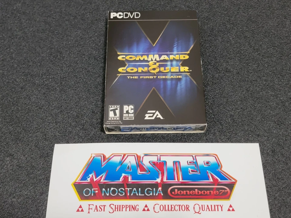 PC Computer COMMAND & CONQUER The First Decade SEALED NEW Windows Slip Cover - Image 1 of 4