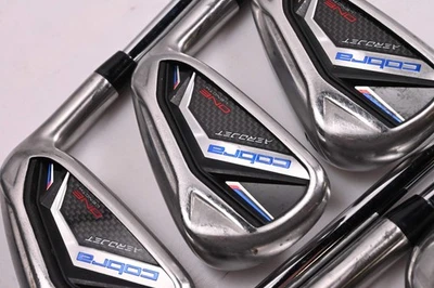 Cobra Aerojet One Length Irons / 5-PW+GW / Regular Flex KBS Tour Lite Shafts - Image 1 of 4