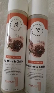 2er-Set NaturAll Curl Popping Sea Moss & Chebe pflegendes Shampoo 8,5 Oz. - Bild 1 von 4