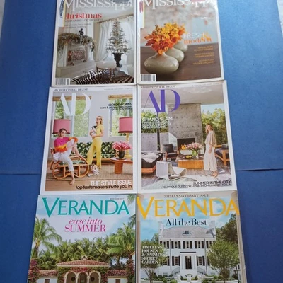 Home Decorating Magazines-Lot of 11-Traditional Homes, AD,Atlanta Homes,Veranda - Image 1 of 4