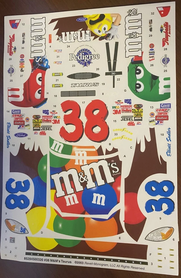 Calcomanías Revell - M&M's Taurus 2003 - 85284500320 - SW Foto 1 de 1