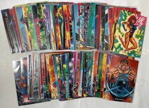 Skybox 1992 "Obras maestras de Marvel" juego base completo 1-100 excelente - Imagen 1 de 3