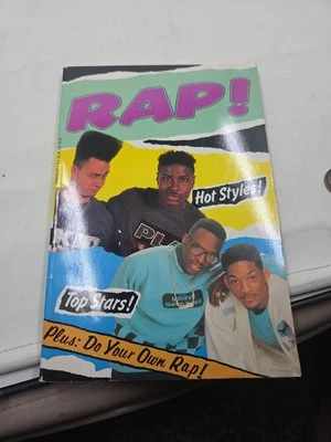 VERY RARE VTG 1990 90s RAP! Book Fresh Prince Janet Jackson LL Cool J MC Hammer+ - Image 1 of 4