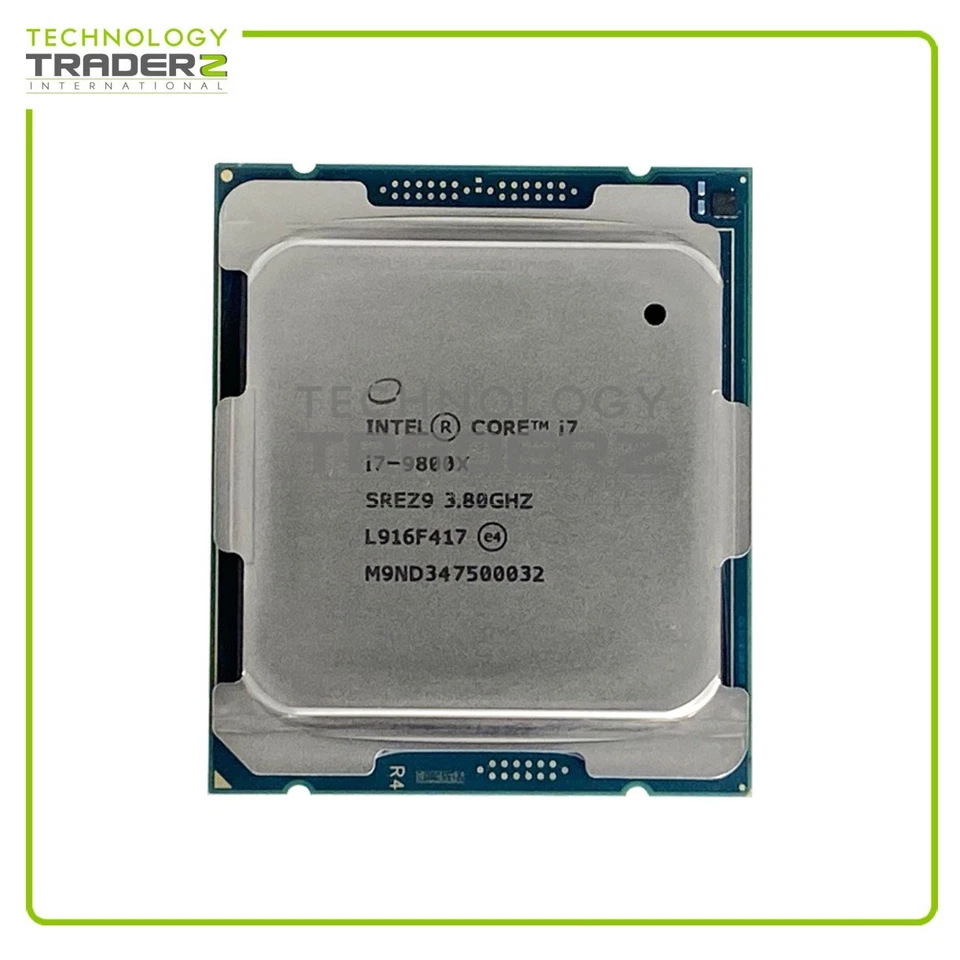 SREZ9 Intel Core i7-9800X 8-Core 3.80GHz 16.5MB 165W Processor - Image 1 of 1