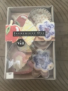 Juego de seis cortadores de galletas conceptos básicos formas C6 - Imagen 1 de 1