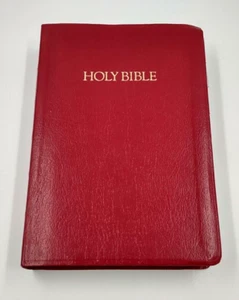 Holy Bible New Revised Standard Version 1990 Cokesbury Red Letter Study Indexed - Picture 1 of 10
